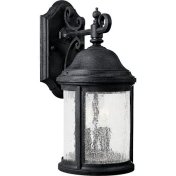 Image for Progress Lighting Ashmore 6.63 X 14.81 In. 2-Light Outdoor Lantern (Textured Black) from HD Supply