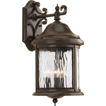 Image for Progress Lighting Ashmore 8.38 x 16.5 in. 3-Light Outdoor Lantern (Antique Bronze) from HD Supply