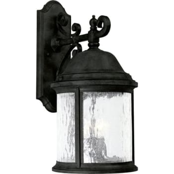 Progress Lighting Ashmore 9.63 X 20.5 In. 3-Light Outdoor Lantern (Textured Black)