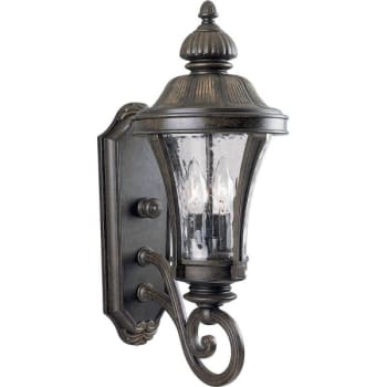 Image for Progress Lighting Nottington P5835-77 8 X 19.63 In. 2-Light Outdoor Lantern (Forged Bronze) from HD Supply