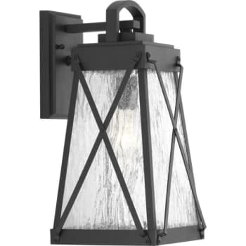 Image for Progress Lighting Creighton 8.38 X 15.75 In. 1-Light Outdoor Lantern (Black) from HD Supply