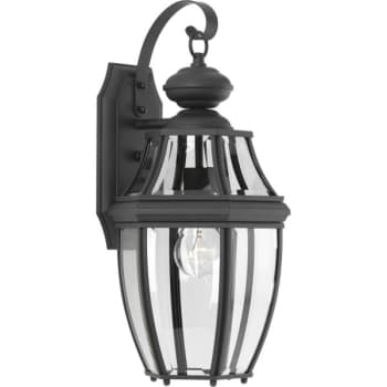 Image for Progress Lighting New Haven 9 X 18.13 In. 1-Light Outdoor Lantern (Textured Black) from HD Supply