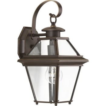 Image for Progress Lighting Burlington 7 X 12.88 In. Outdoor Lantern (Antique Bronze) from HD Supply