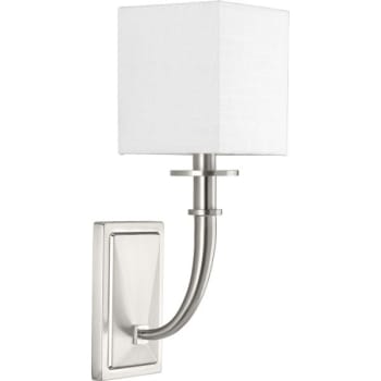 Image for Progress Lighting Avana 5.75 in. 1-Light Incandescent Wall Sconce (Brushed Nickel) from HD Supply