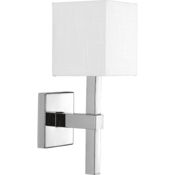 Image for Progress Lighting Metro 5.5 In. Incandescent Wall Sconce (Polished Chrome) from HD Supply