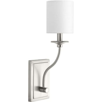 Image for Progress Lighting Bonita 4.5 In. 1-Light Incandescent Wall Sconce (Brushed Nickel) from HD Supply
