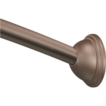 Image for Moen 60" Adjustable Curved Shower Rod Old World Bronze from HD Supply