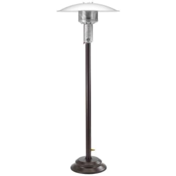 Patio Comfort™ Portable Natural Gas Patio Heater With Hose, Antique Bronze