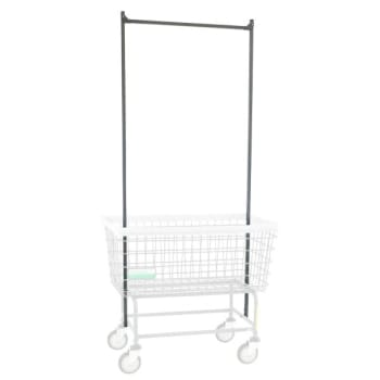 Image for R&b Wire® Antimicrobial Double Pole Rack For 200 And 201 Series Wire Laundry Cart from HD Supply