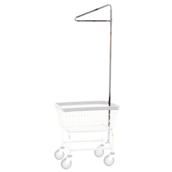 Image for R&B Wire® Chrome Single Pole Rack For Wire Laundry Carts from HD Supply