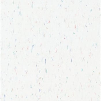 Image for Armstrong Carnival White Vinyl Composition Tile Cs/45 from HD Supply