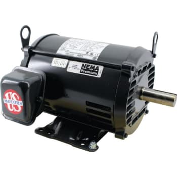 Image for US Motors 208-230/460 Volt Three-Phase Open Dripproof Motor from HD Supply