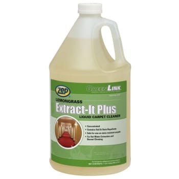 Image for Zep 1 Gallon Extract-It Plus Water Extraction Carpet Cleaner (Lemongrass) (4-Case) from HD Supply