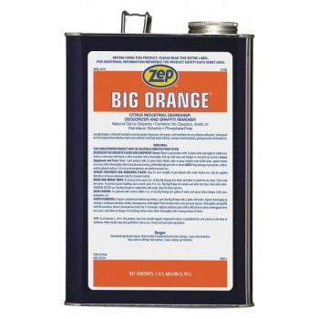 Zep® 32 Oz Big Cleaner, Degreaser And Deodorizer (Orange Natural Citrus) (4-Case)