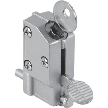Image for Aluminum 5/8" Step-On Diecast Sliding Door Lock from HD Supply
