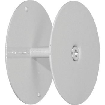 Image for Prime Line 2-5/8 in Door Hole Cover Plates (2-Pack) (Gray Primer) from HD Supply