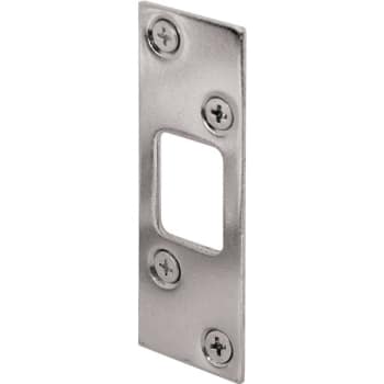 Nickel Plated High Security Deadbolt Strike, Pack Of 2