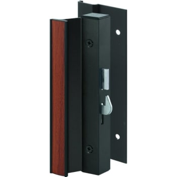 Aluminum High Profile Black Sliding Door Handle Set