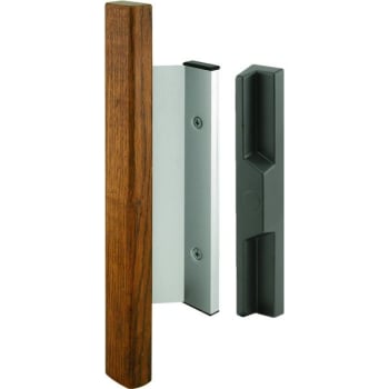 Image for Aluminum Sliding Door Heavy Duty Wood Handle Set from HD Supply
