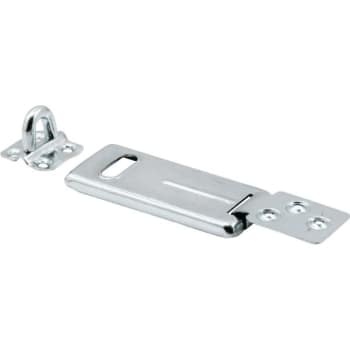 3-1/2 X 4 In Zinc-Plated Steel Safety Hasp