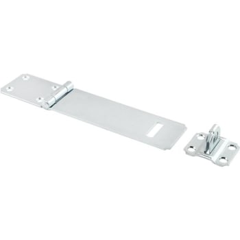 Image for 6 In Zinc-Plated Steel Fixed Stapled Safety Hasp from HD Supply