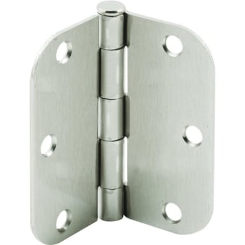 Image for Steel 3-1/2" X 3-1/2" X 5/8" Satin Chrome Door Hinge Chrome from HD Supply