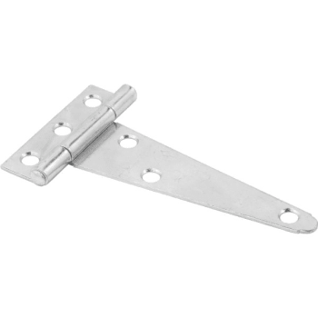 Image for Satin Nickel 4" Hot Rolled Steel Tee Hinge from HD Supply