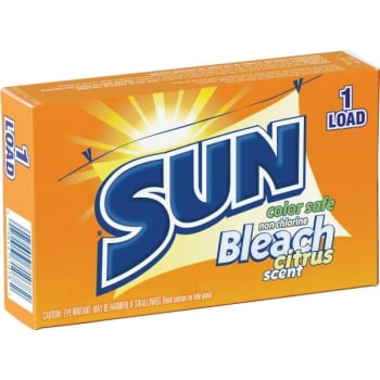 Image for Sun 2 Oz Color Safe Citrus Scent Powdered Bleach Vend Box (100-Case) from HD Supply