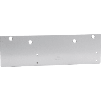 Image for LCN Aluminum Narrow Top Rail Door Plate 2-1/2 from HD Supply