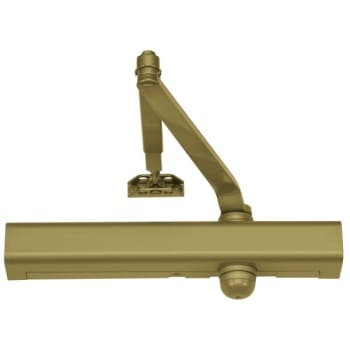 Image for Norton Satin Brass Tri-Packed Non-Hold Open Door Closer from HD Supply