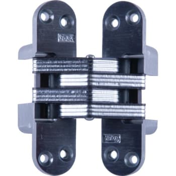 Image for Soss Satin Chrome Invisible Hinge 4-5/8 For Wood Or Metal Applications from HD Supply