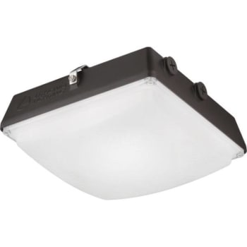 Image for Lithonia Lighting® CNY LED Outdoor Canopy Fixture, 3500 Lumens, 4000K, Multi-Volt, Dark Bronze from HD Supply