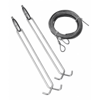 Image for Lithonia Lighting® 10 Inch Aircraft Cable Hanging Kit from HD Supply