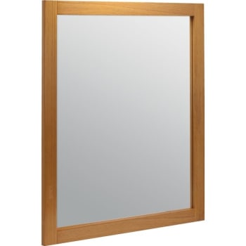 Image for Seasons® 26x30" Honey Oak Framed Mirror from HD Supply