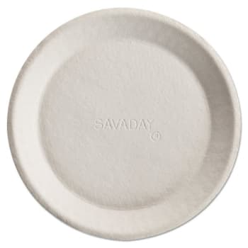 Image for Chinet® White Round Savaday Molded Fiber Plate 10" Pack Of 500 from HD Supply