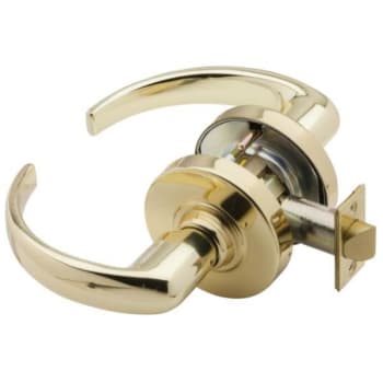 Image for Schlage Nd Series Rhodes Bright Brass Passage Mechanical Cylindrical Lockset from HD Supply
