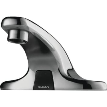 Sloan® Optima™ Hardwired Sensor Operated Lavatory Faucet, 0.5 Gpm, 2.187" Spout, 4" Center
