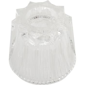 Image for Replacement For Pfister Hot/Cold Faucet Handle Clear 1-3/4" Height from HD Supply