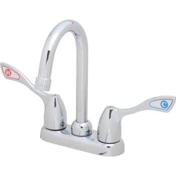 Moen® M-BITION™ Pantry Faucet, 1.2 GPM, 8.88" Spout, 4" Center, Chrome, 2 Handles