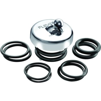 Flip-It Tub Drain Assembly 1-3/8 in. To 1-5/8 in. Chrome Plated