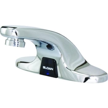 Image for Sloan® OPTIMA™ Battery-Powered, Sensor-Operated Lavatory Faucet, 0.5 GPM, Polished Chrome from HD Supply