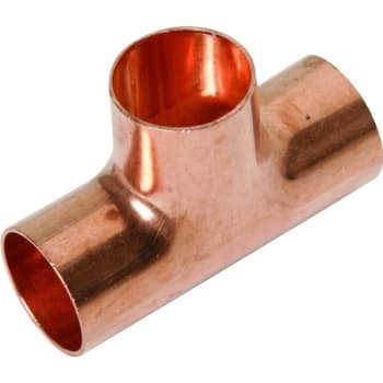 Image for Nibco® Copper Tee, 1/2 X 1/2 X 1/2", Package Of 10 from HD Supply