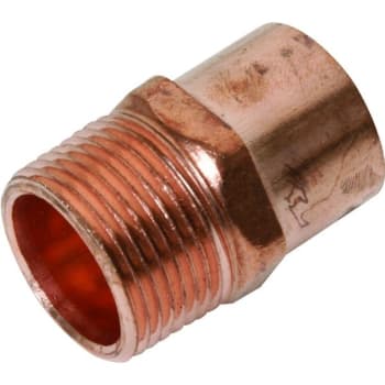 Nibco® Copper Male Adapter, 1/2 x 1/2" MIP, Package Of 10