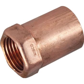 Image for Nibco Copper Female Adapter - 1/2" x 3/4" from HD Supply