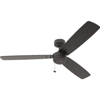Image for Seasons® 52 In 3-Blade Ceiling Fan (Matte Black) from HD Supply