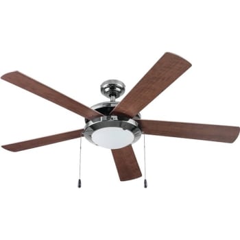 Image for Seasons® 52 in. 5-Blade LED Ceiling Fan w/ Light (Gray) from HD Supply