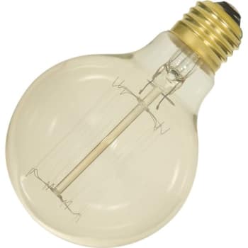 Image for SATCO® Vintage G-25 Bulb, 40 Watt, Cage, 120 Volt, Package Of 6 from HD Supply