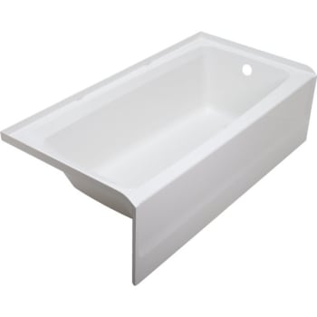 Image for Swan Veritek Fiberglass Bathtub Right-Hand Drain from HD Supply
