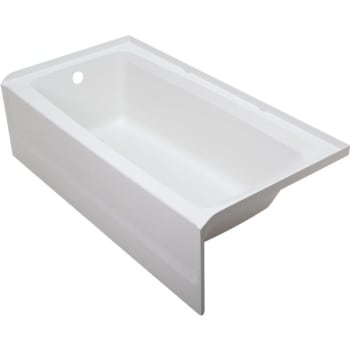 Image for Swan Veritek Fiberglass Bathtub Left-hand Drain from HD Supply