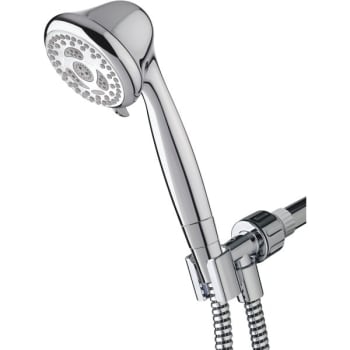 Image for Waterpik® Showerhead W/Massage, 1.8 GPM, 60" Hose And Bracket, 6 Settings, Chrm from HD Supply